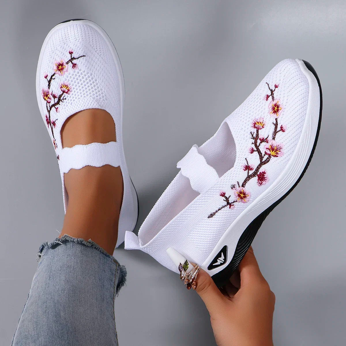 Women's Breathable Sneakers Summer Comfortable Casual Trainers