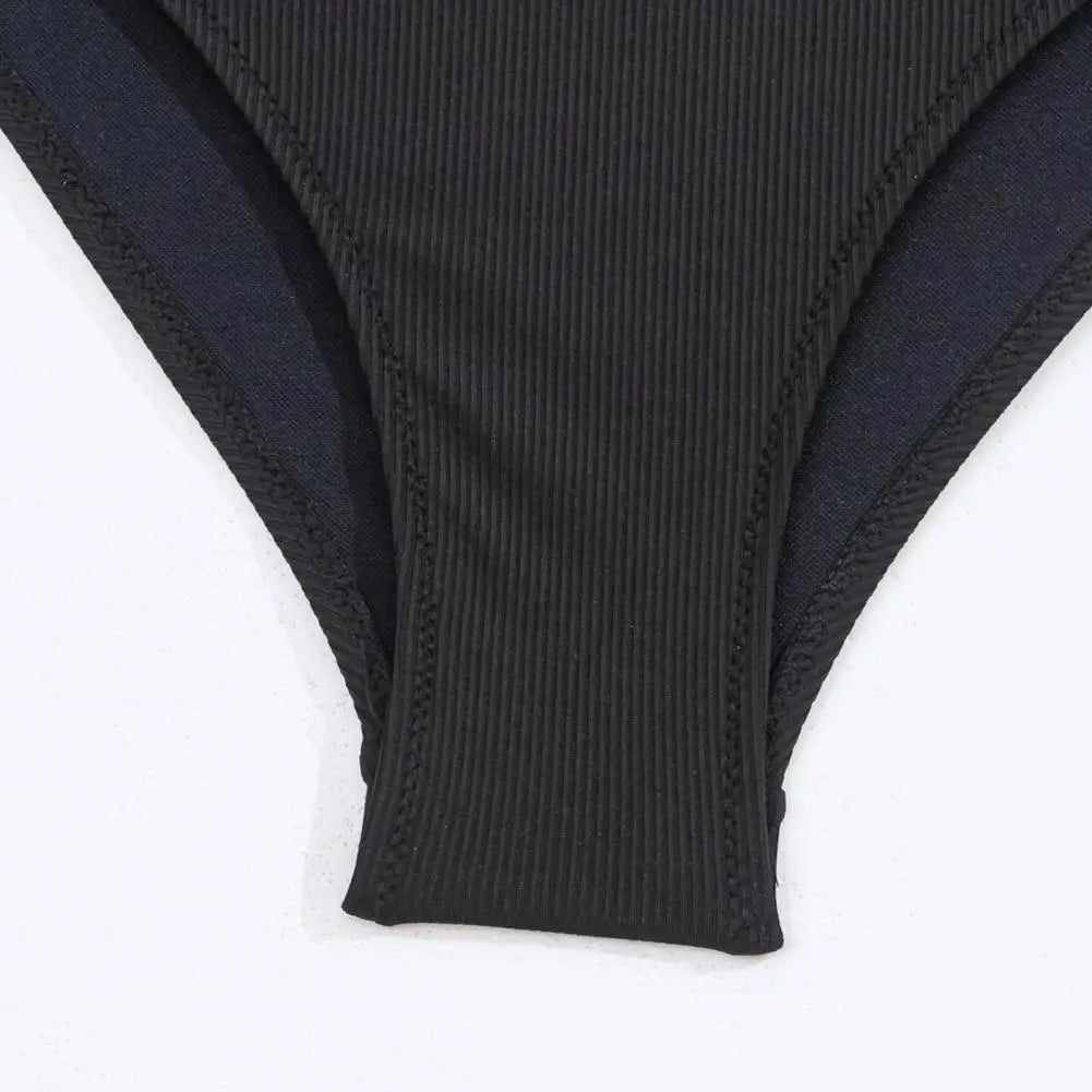 Sexy Summer Beachwear for Women Quick Drying Solid Color