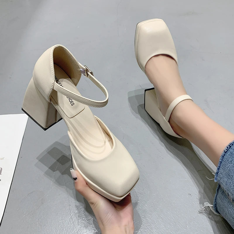 Thick High Heeled Platform for Women