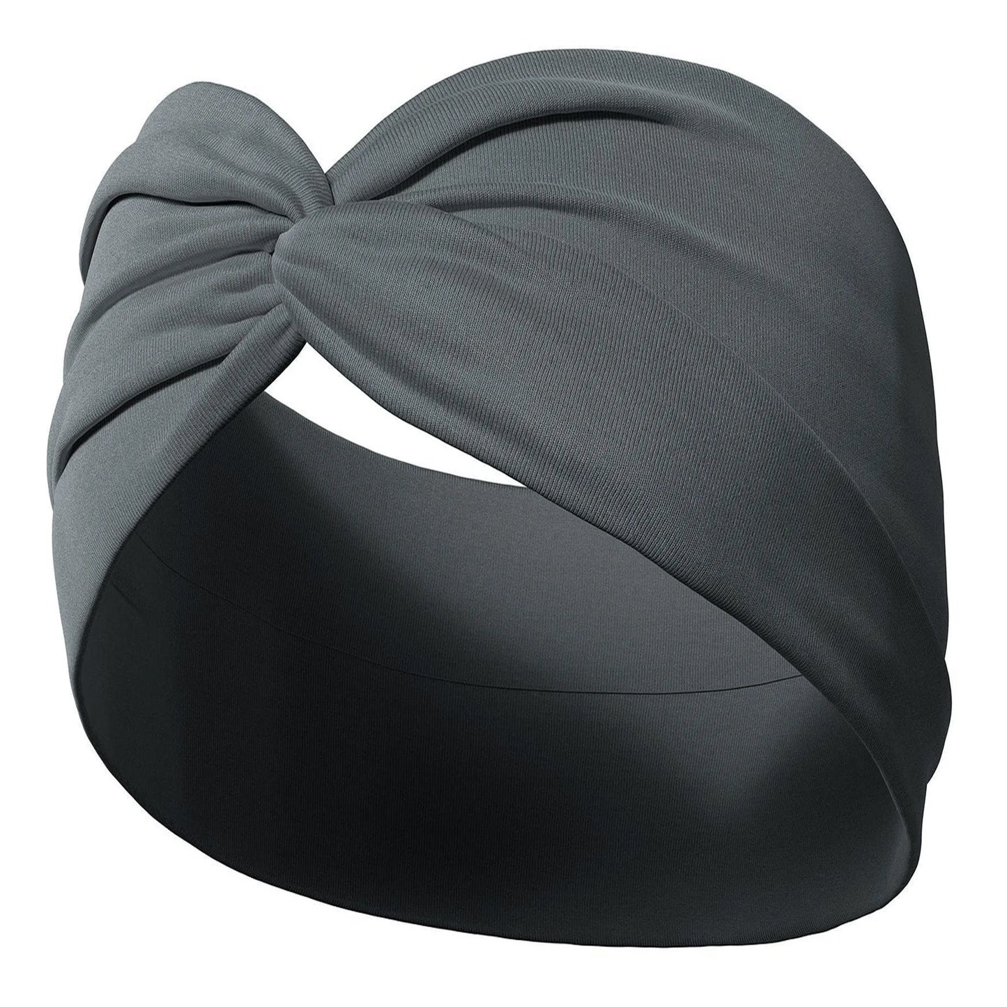 Yoga Headbands For Women's Hair Wide Thick Stretchy Boho African Turban Knotted Leopard Head Bands