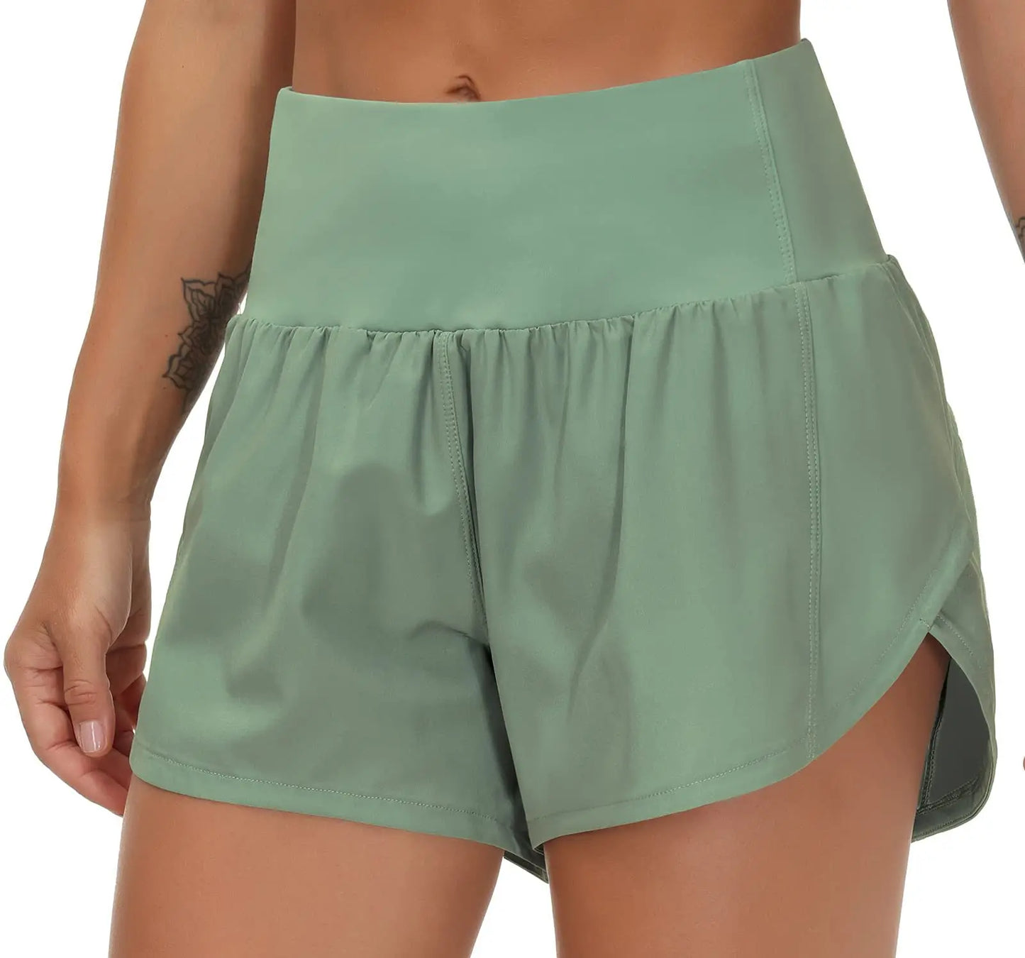 Gym Yoga Wear Sport High Waist Short Pocket Run Women Sportswear Fitness Outfi Push Up Quick Drying Summer Cycling Clothing Pink