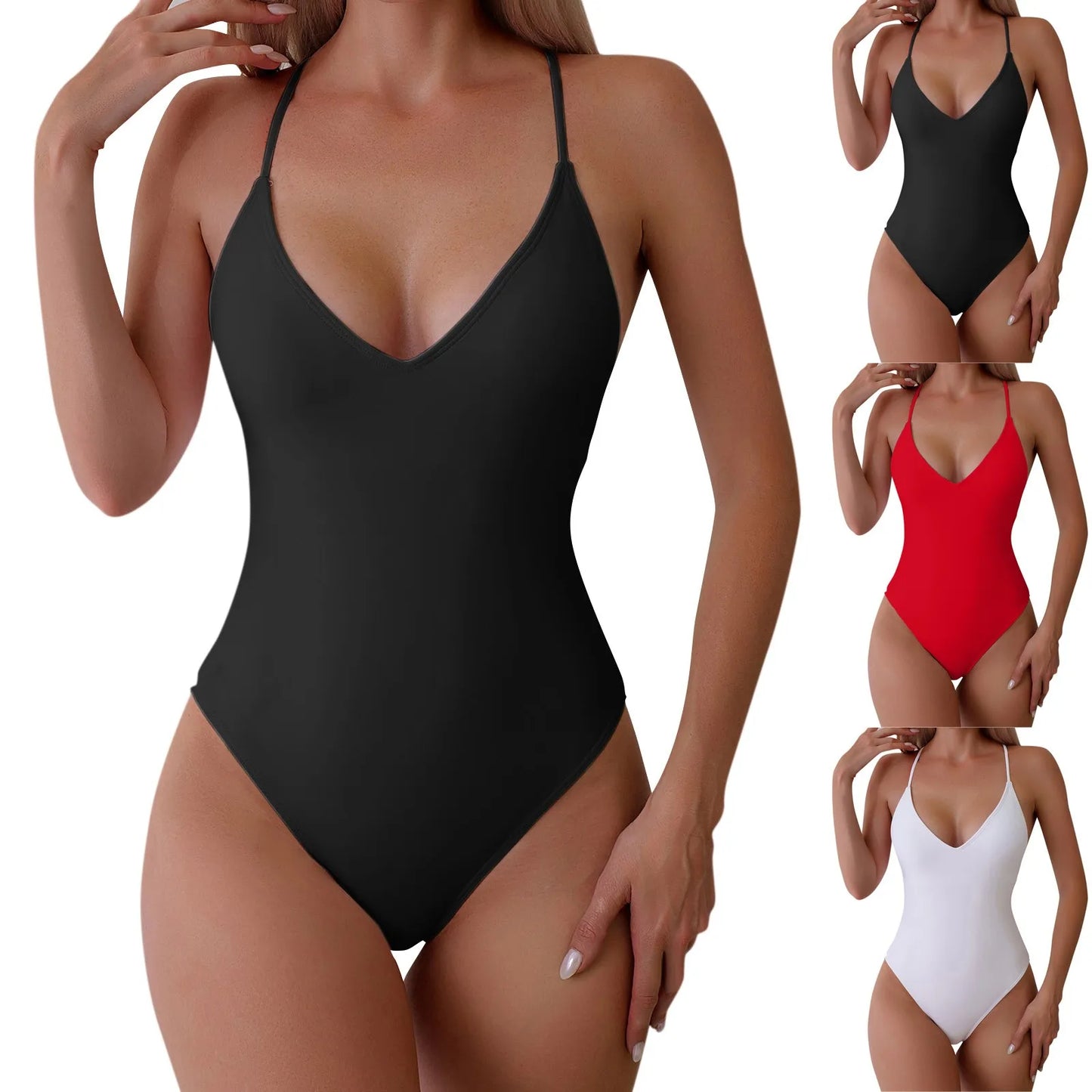 Women Swimsuit Backless Beach Bikini