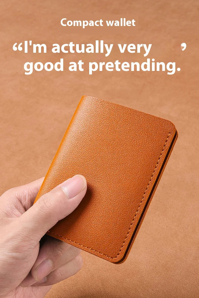 Simplicity Mini Folding Women's for Wallet PU Men Driver's License Credit Card Holder Storage Zero Monederos Purse