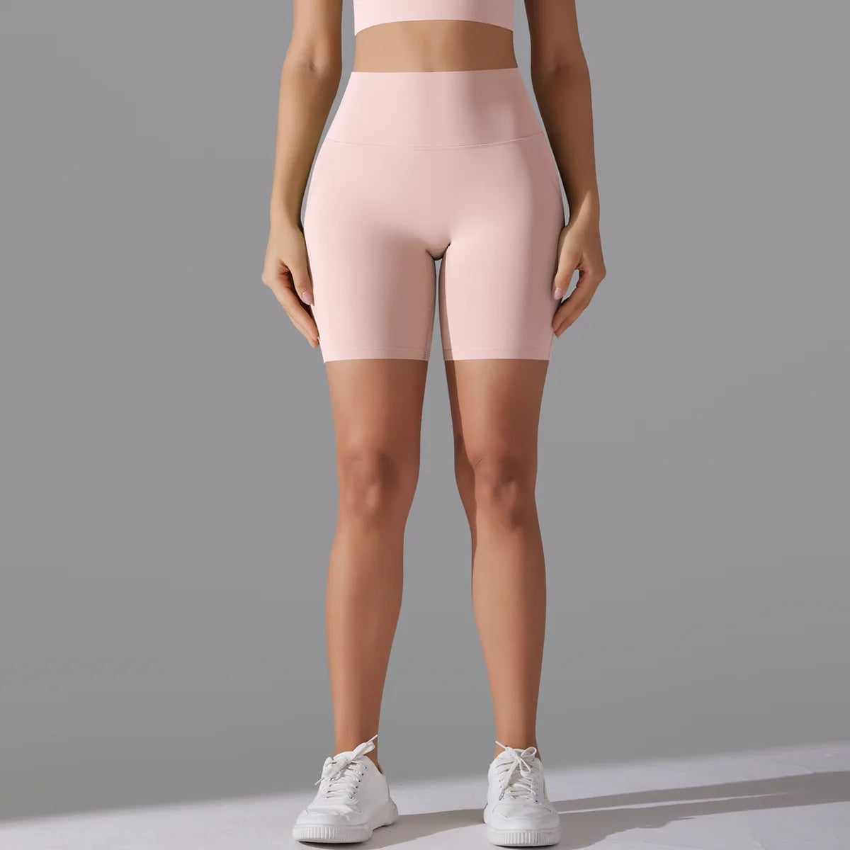 Yoga Shorts Women Fitness Shorts Running Cycling Shorts Breathable Sports Leggings High Waist Summer Workout Gym Shorts