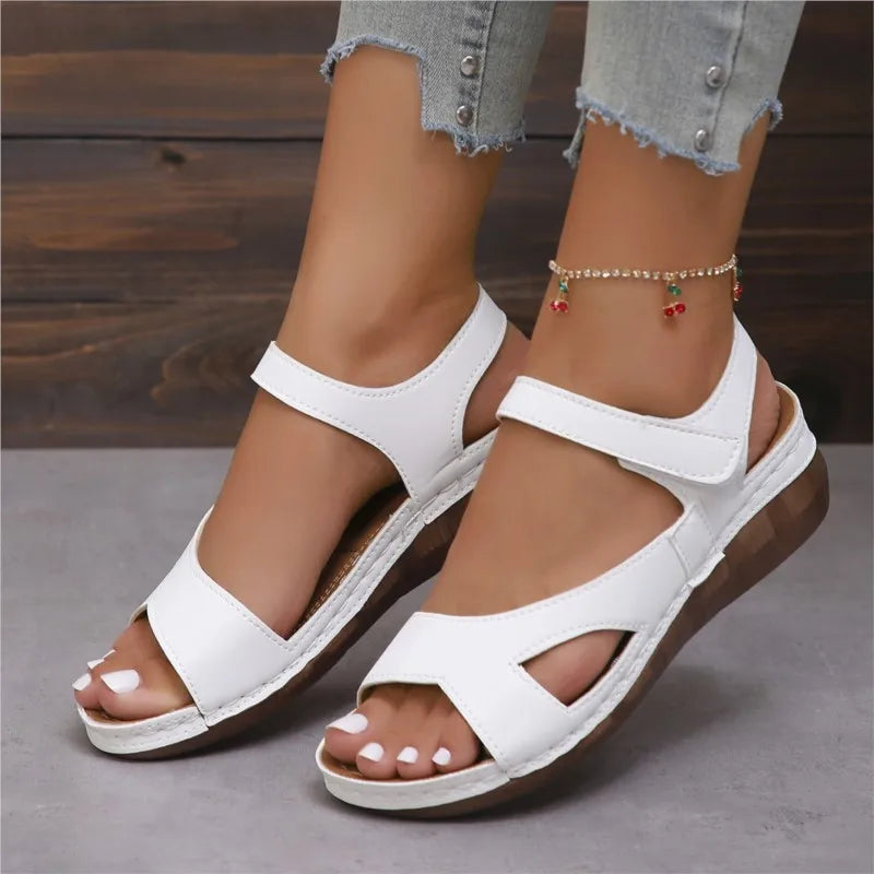 Summer Women Shoes Sandals Elegant Walking Shoes Beach Ladies Shoes Wedge Women's Sandals Non-Slip Footwear Sandal Women Female