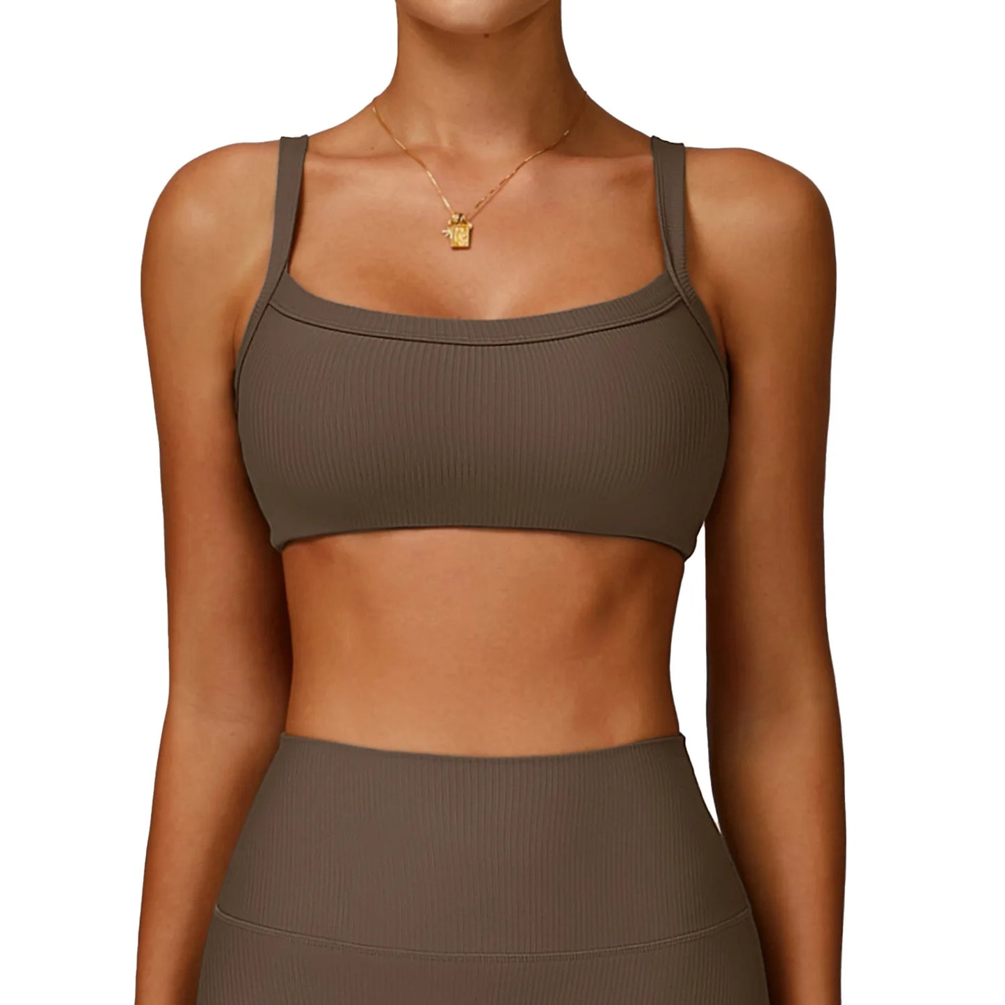 High Strength Sports Bra Women Anti-Sweat Fitness Top Yoga Bra Shockproof Crop Top Breathable Push Up Sport Bra Gym Workout Tops