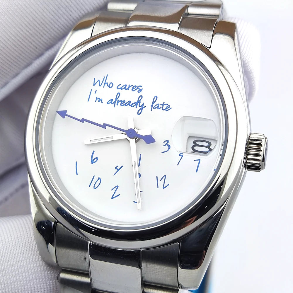 NH35 watches who case dial watches sapphire glass watches luxury men's watches automatic movement mechanical watches