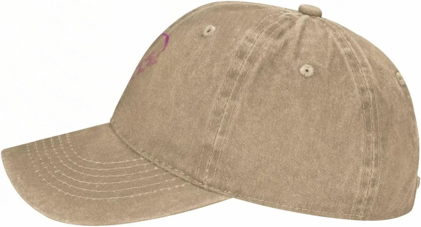I'm A Survivor Heart Pink Ribbon Breast Cancer Awareness Unisex Baseball Cap
