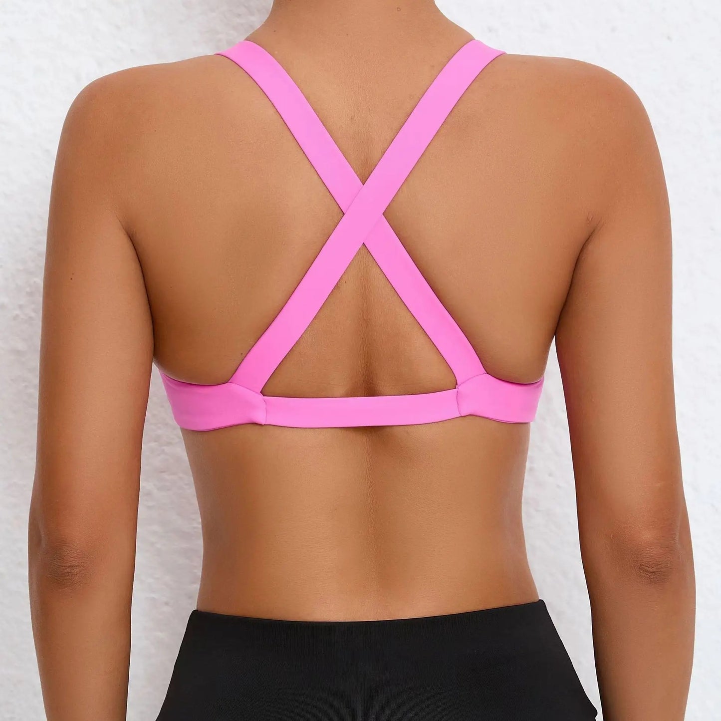 Sport Bra Women Seamless Gym Anti-sweat Breathable Yoga Shockproof Crop Top