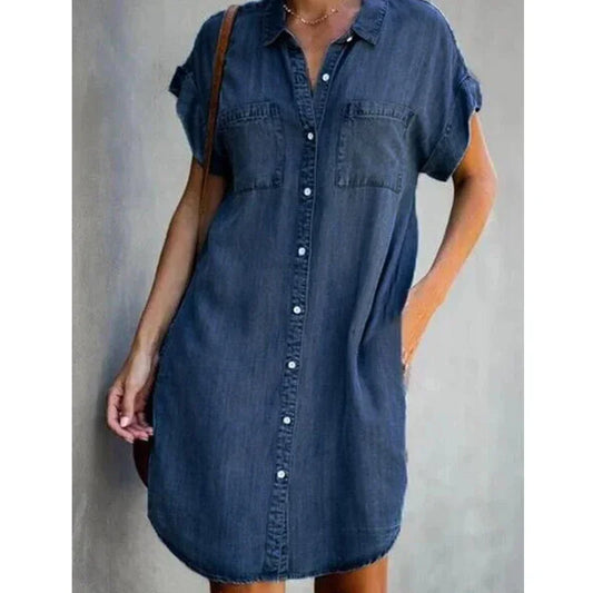 Women Denim Shirt Dresses