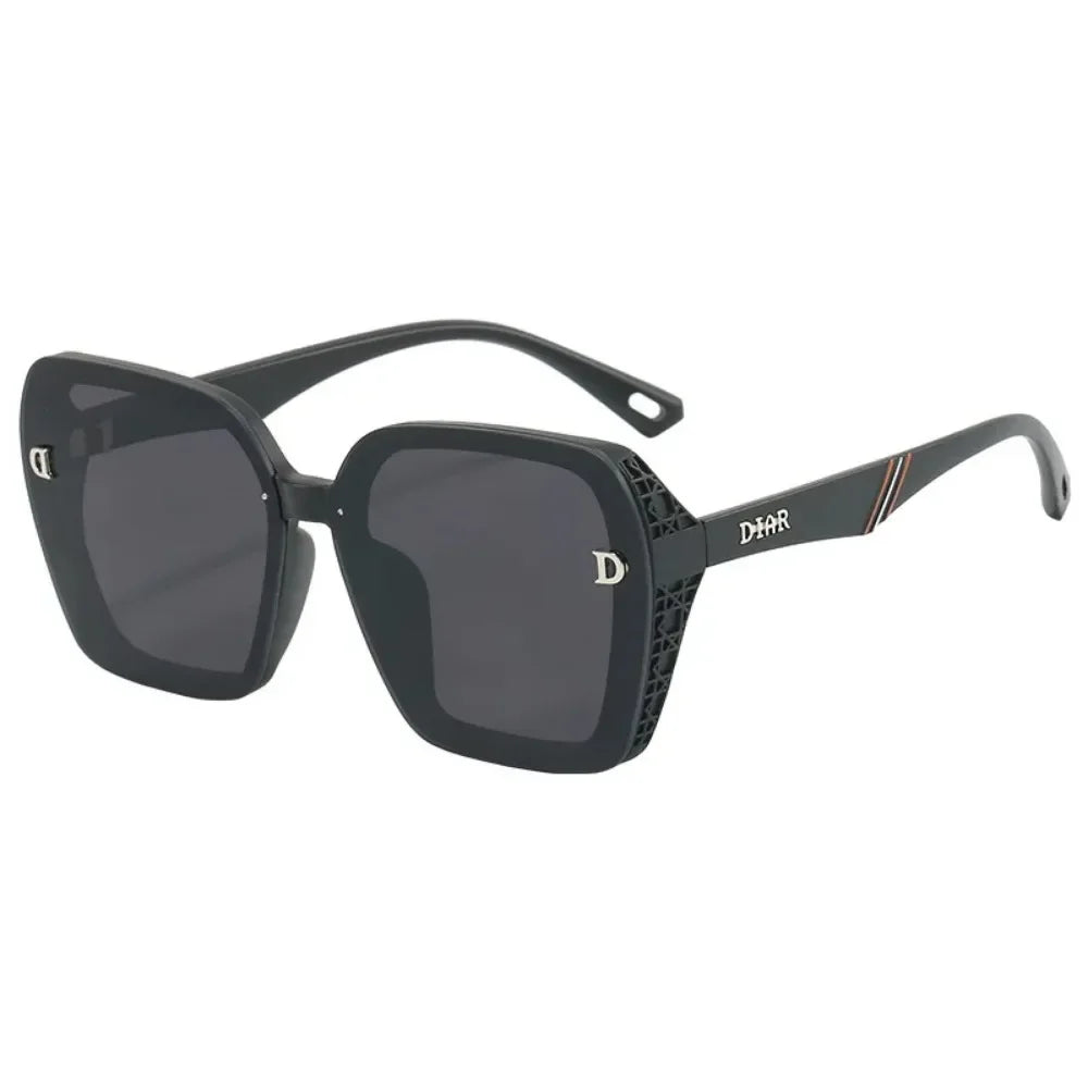 2025 New Fashion D-Logo Square Sunglasses for Women Trendy Street Style Sun Glasses Unisex Outdoor UV400 Protection Goggles