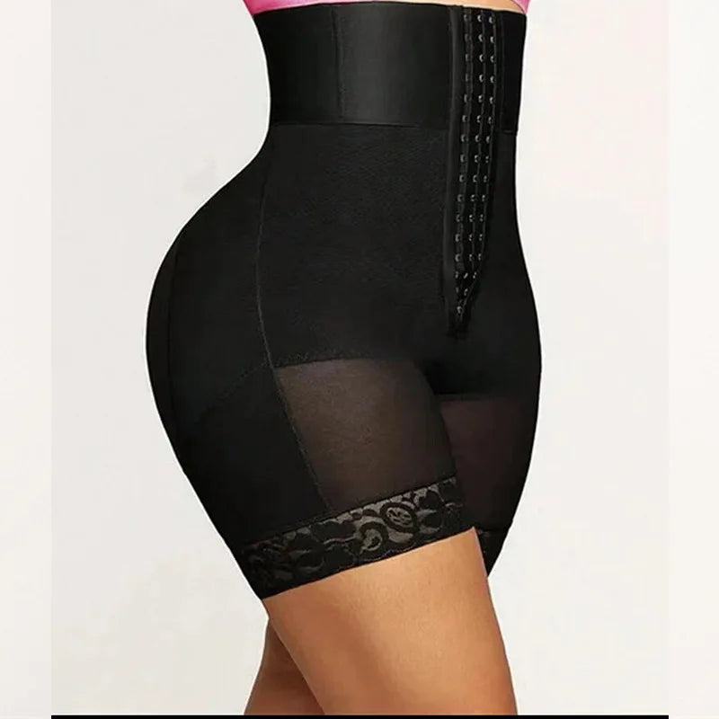 Women High Waist Body Shaper Panties Butt Lifter Slim Shapewear BBL Shorts Tummy Control Bandage Panties