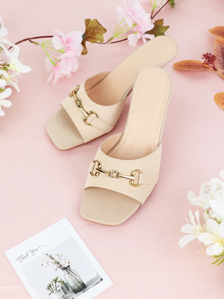 Women High Heels Sandals Slippers