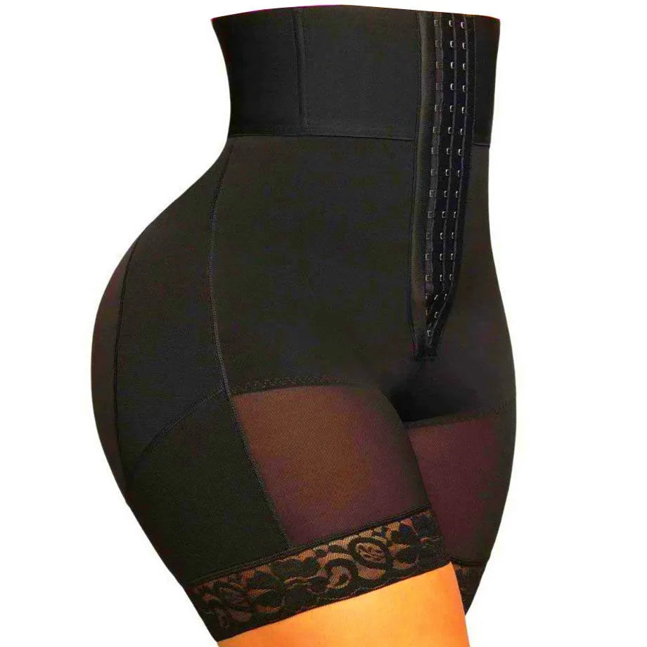 Women High Waist Body Shaper Panties Butt Lifter Slim Shapewear BBL Shorts Tummy Control Bandage Panties