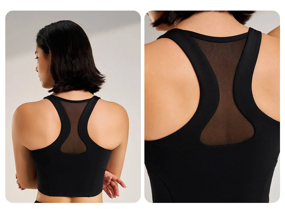 Women's sexy underwear Gym yoga sports bra ladies underwear Shockproof Gathered Push Up Yoga Bra Running Sports Vest