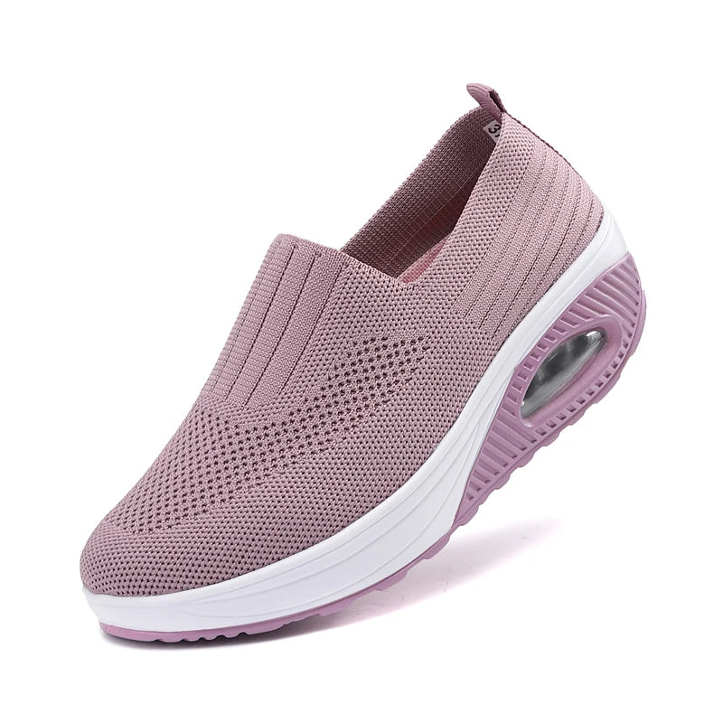 Women Walking Shoes Air Cushion Non Slip Orthopedic Shoes