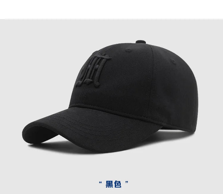 11 Colors Big Size Baseball Cap for Man and Woman Cotton Soft Top Snapback Hat Fashion Sun Cap 55-60cm 60-65cm