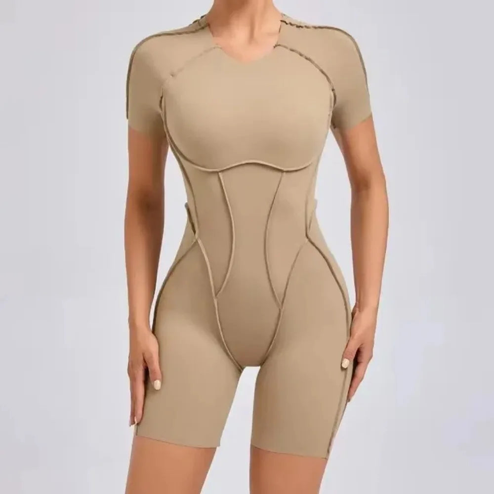 Yoga Suit Fitness Suit Athletic Wear Yoga Set One-Piece Sexy Women Gym Jumpsuit Sportswear Sportswear Women's Clothing Gym Kit