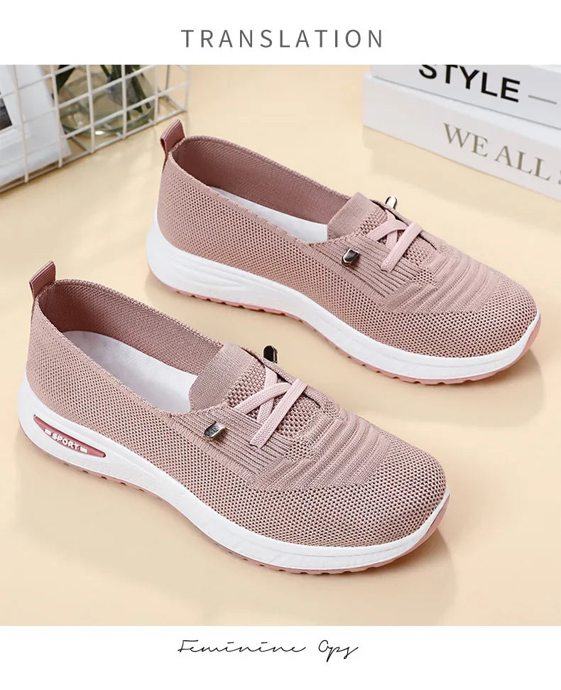 Women's Casual Sneakers Breathable Chunky Sole