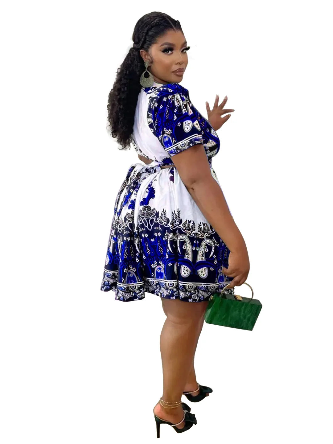 2 Piece Tops And Skirt Sets Plus Size Clothes Dresses For Women's Clothing 2025 Summer Autumn Big Size 3XL 4XL 5XL Oversize