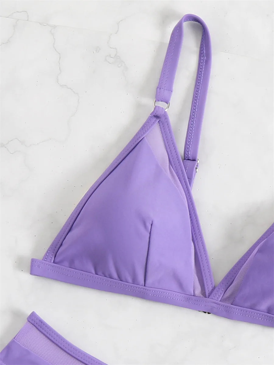 Women's Sexy Bikini Set Surfing Vacation Swimwear