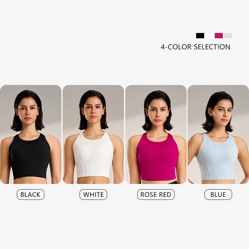 Women's sexy underwear Gym yoga sports bra ladies underwear Shockproof Gathered Push Up Yoga Bra Running Sports Vest