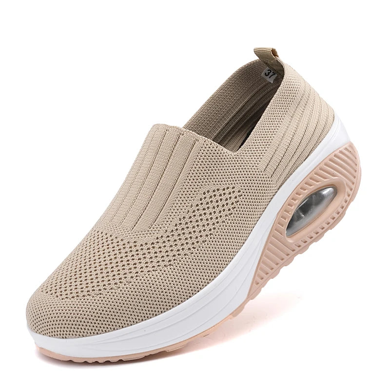 Women Walking Shoes Air Cushion Non Slip Orthopedic Shoes