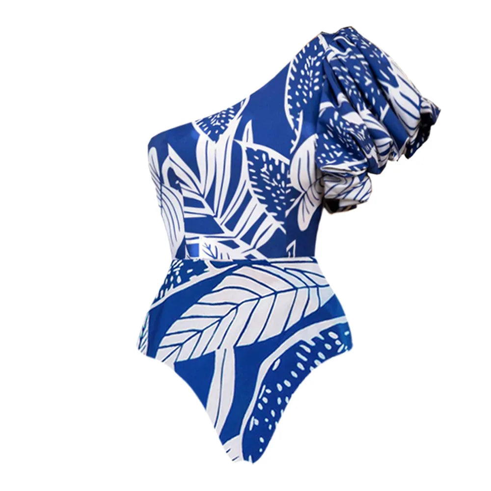 Women Swimsuit with Skirt Beachwear