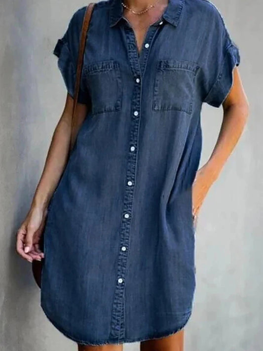 Women Denim Shirt Dresses
