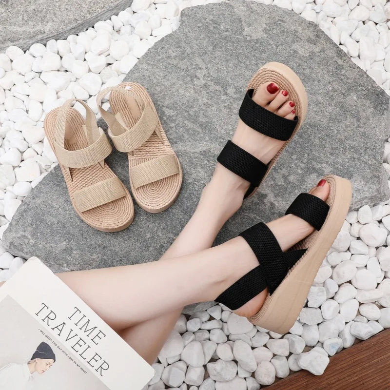 Wedge Sandals Outdoor Summer Lightweight Slides