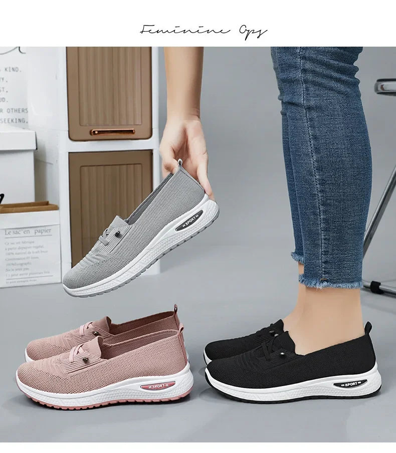 Women's Casual Sneakers Breathable Chunky Sole