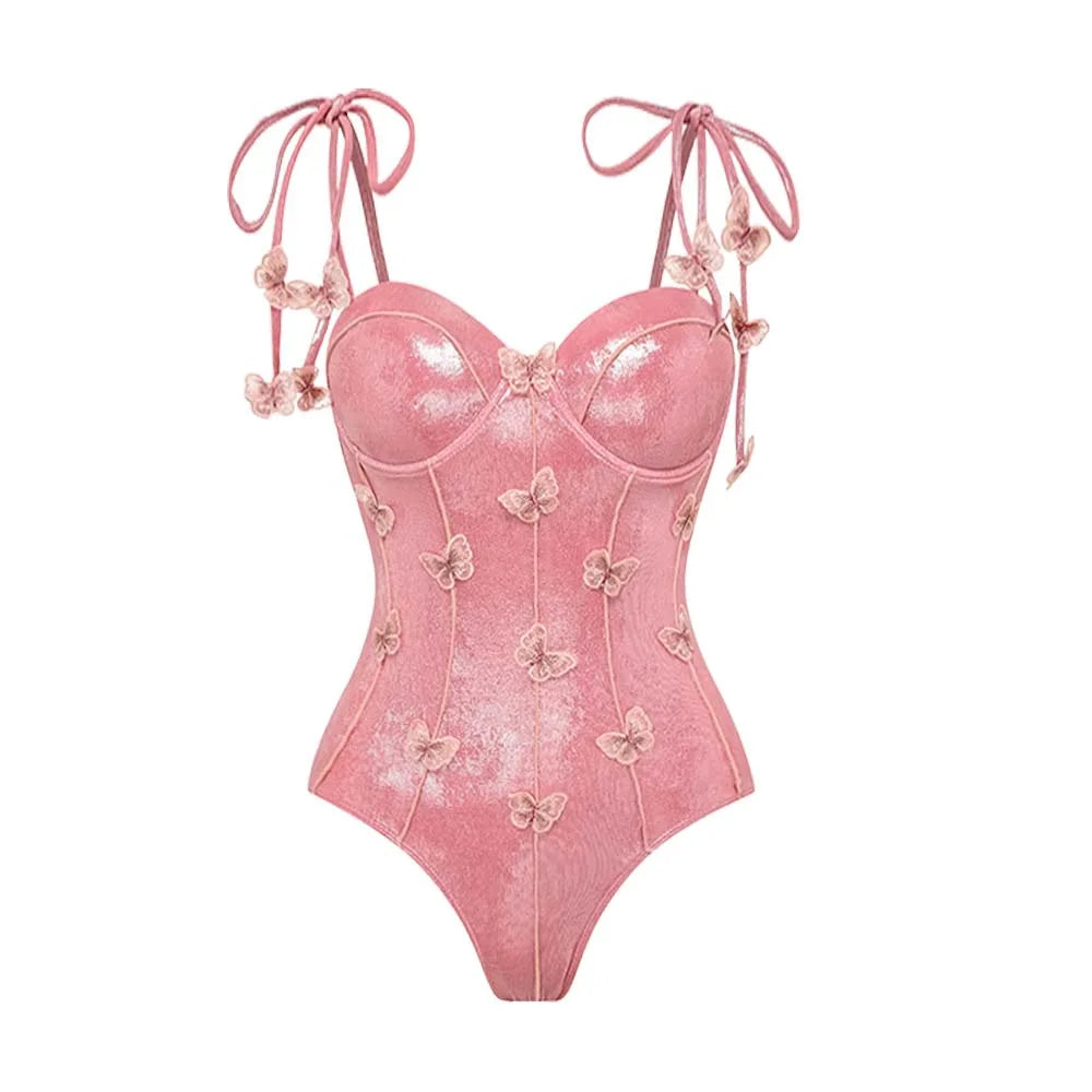 Bikini Bodysuit Swimwear Women Beachwear Holiday Bikini Cover Ups Outfits