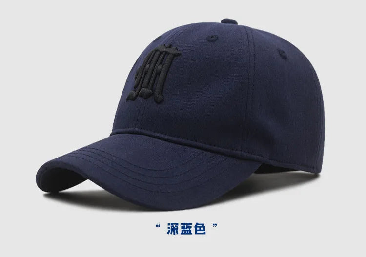 11 Colors Big Size Baseball Cap for Man and Woman Cotton Soft Top Snapback Hat Fashion Sun Cap 55-60cm 60-65cm
