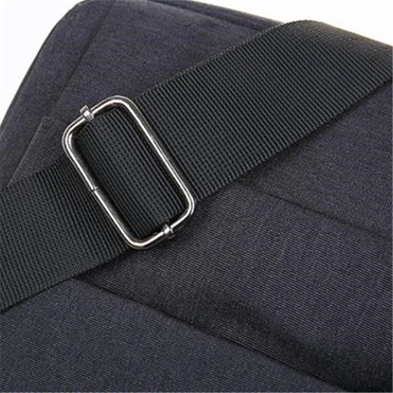 Oxford Men Crossbody Phone Bags, Multi-Layer Zipper Messenger Shoulder Bag Handbag & Purse for Business Travel Men's Bags Bolsas