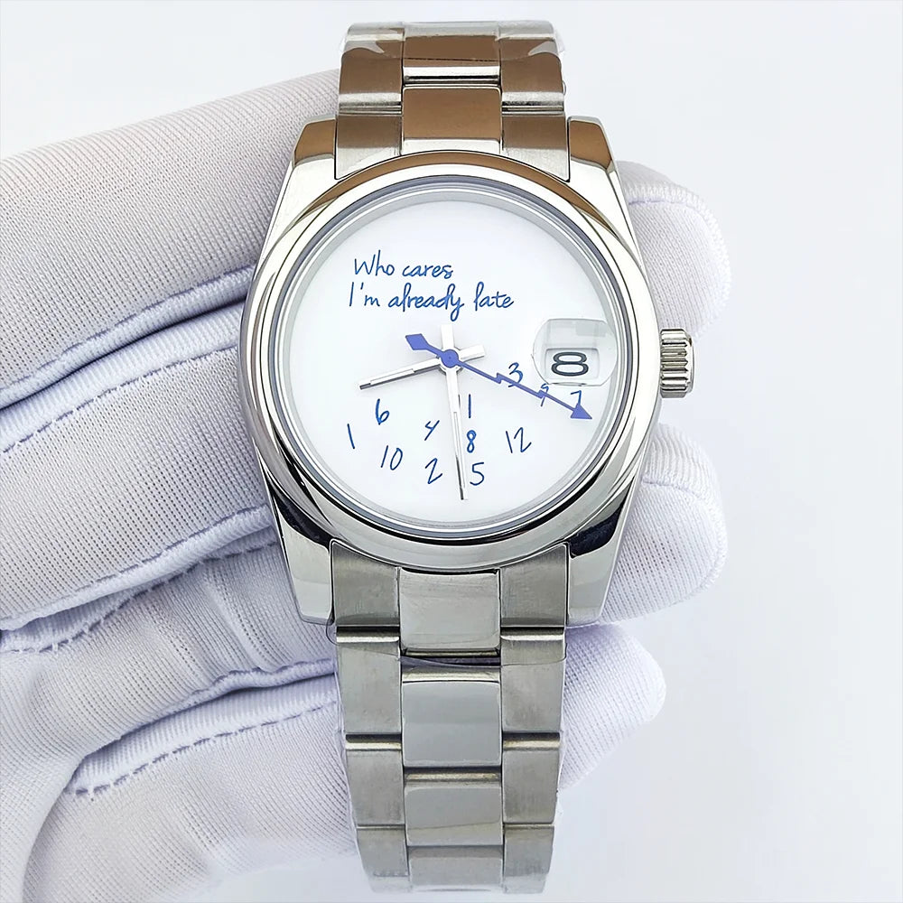 NH35 watches who case dial watches sapphire glass watches luxury men's watches automatic movement mechanical watches