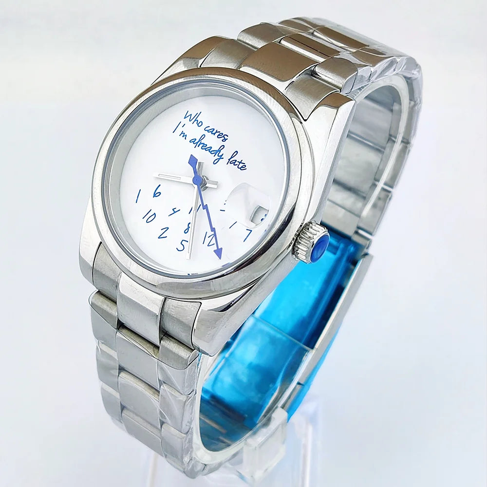NH35 watches who case dial watches sapphire glass watches luxury men's watches automatic movement mechanical watches