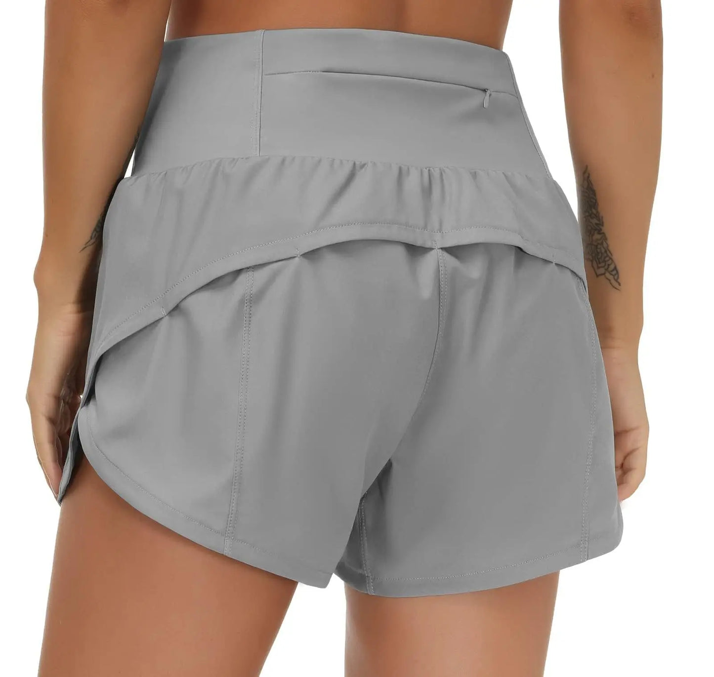 Gym Yoga Wear Sport High Waist Short Pocket Run Women Sportswear Fitness Outfi Push Up Quick Drying Summer Cycling Clothing Pink