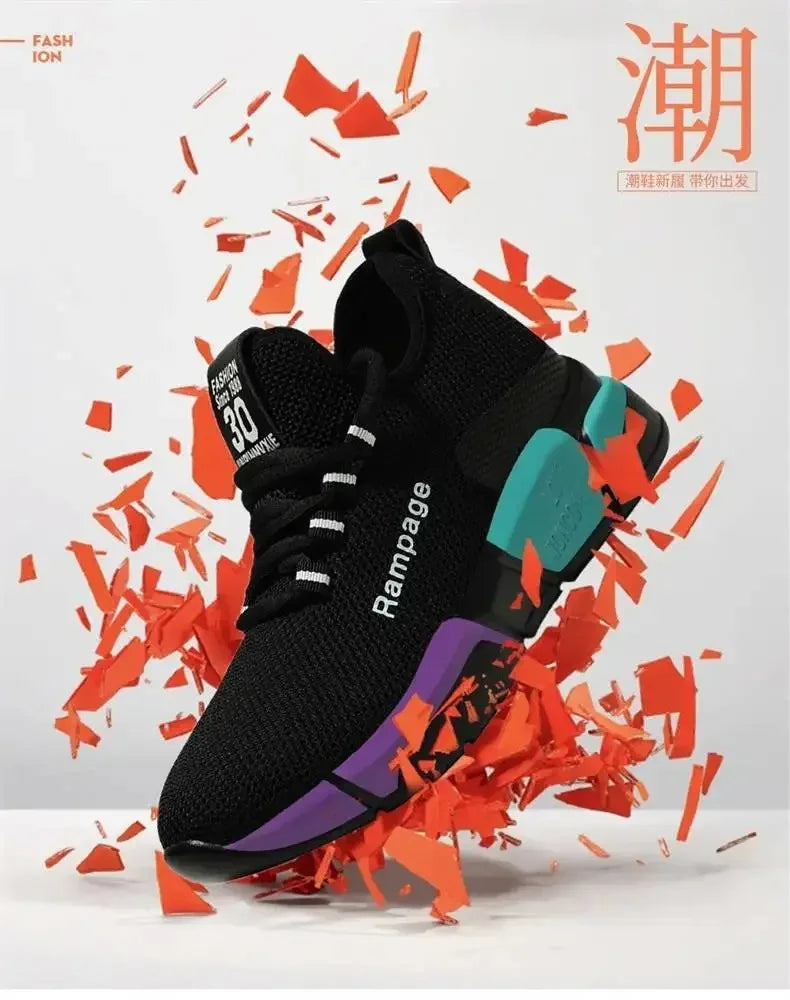 Comfortable women's shoes spring and autumn versatile lace up comfortable lightweight sports shoes