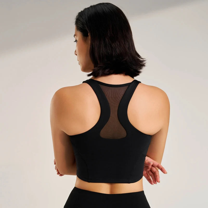 Women's sexy underwear Gym yoga sports bra ladies underwear Shockproof Gathered Push Up Yoga Bra Running Sports Vest