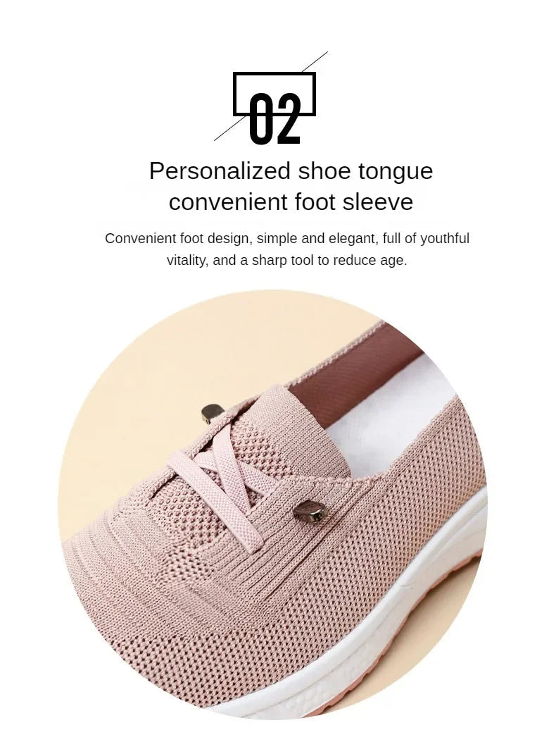 Women's Casual Sneakers Breathable Chunky Sole