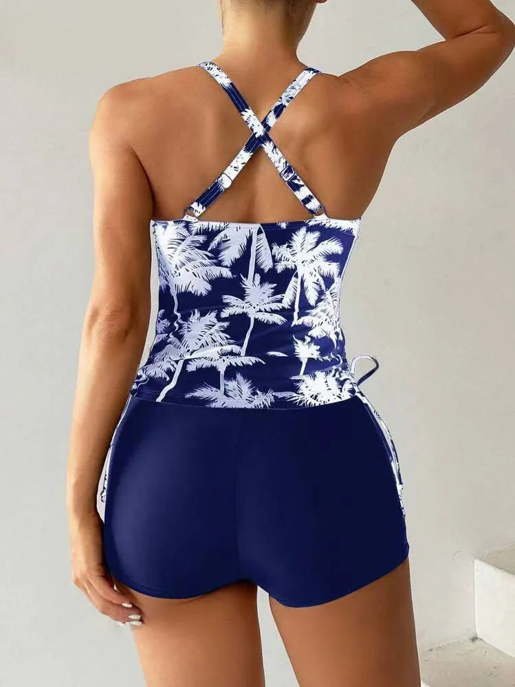 Swimsuit Tankini Set Summer Bathing Suit Trunks