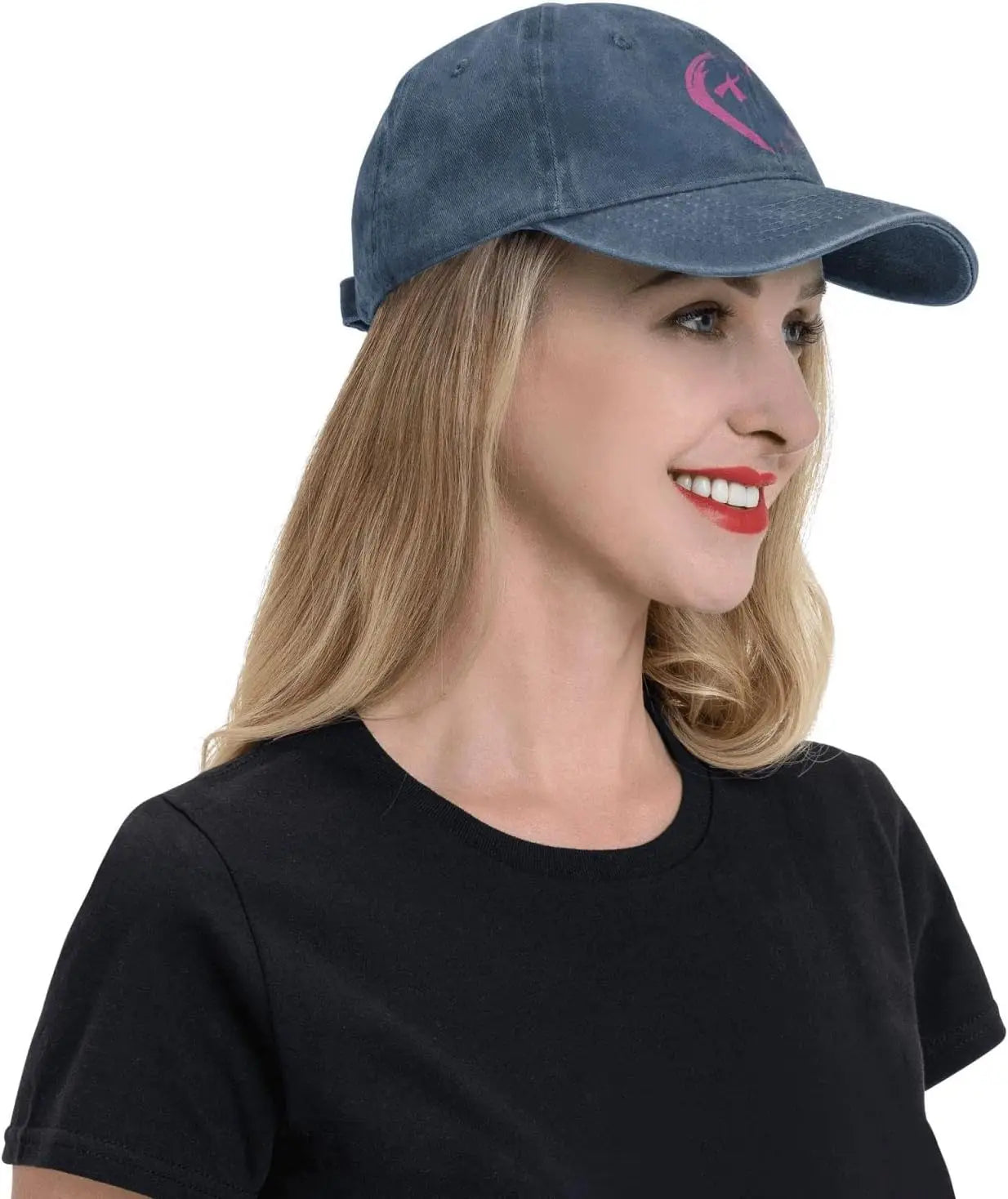 I'm A Survivor Heart Pink Ribbon Breast Cancer Awareness Unisex Baseball Cap