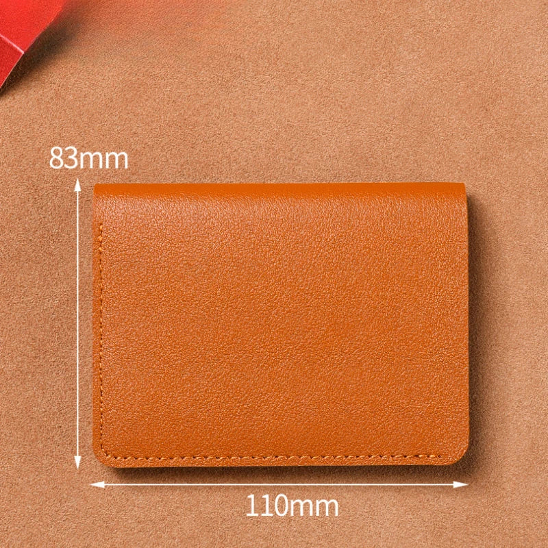 Simplicity Mini Folding Women's for Wallet PU Men Driver's License Credit Card Holder Storage Zero Monederos Purse