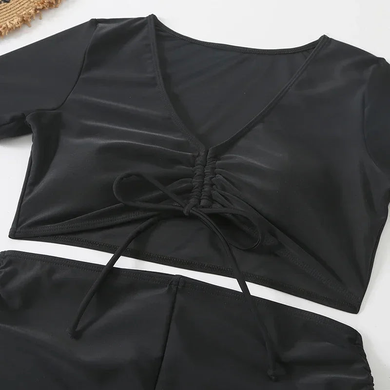 Swimwear Bikini Two Pieces Set