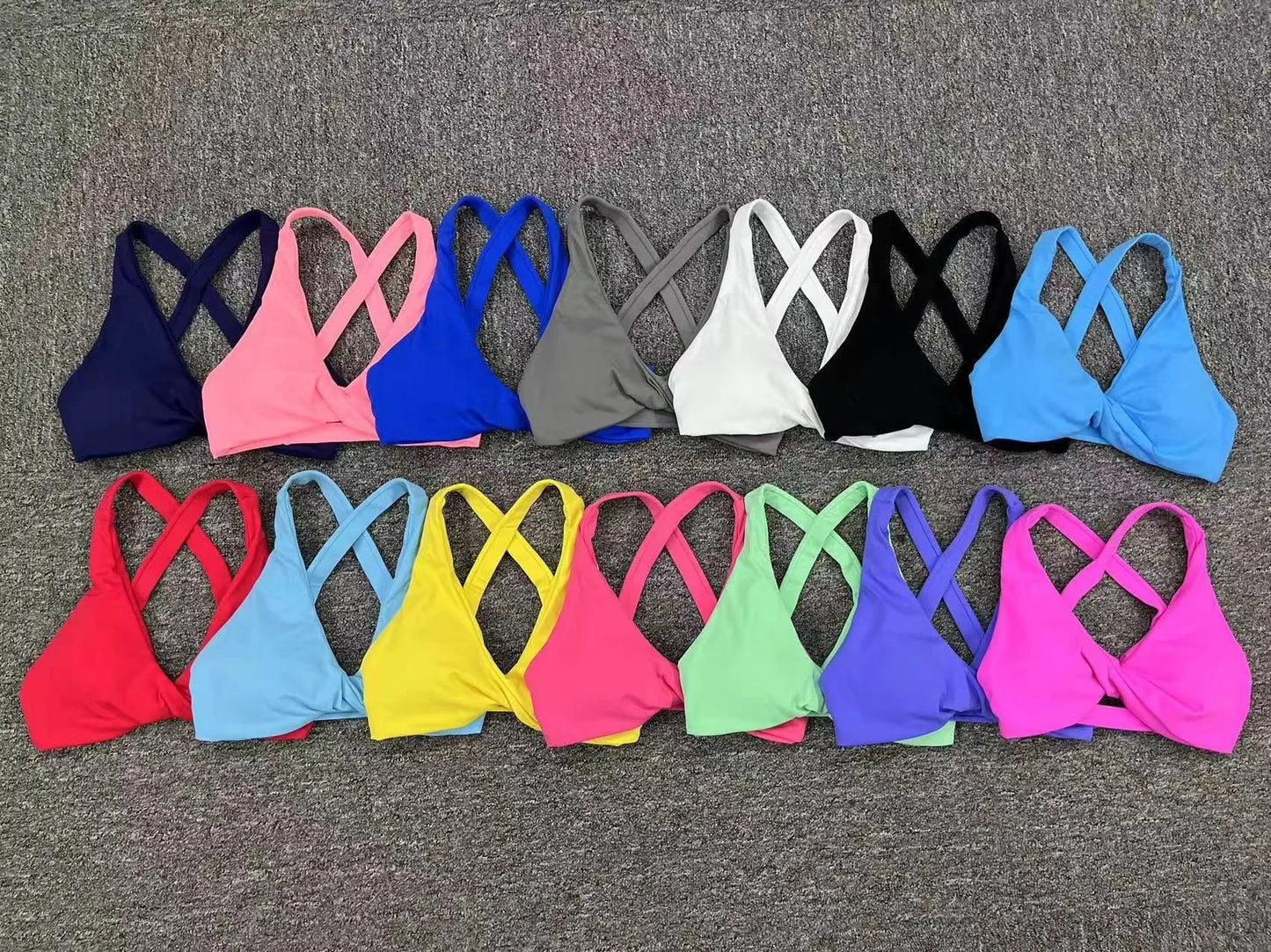 Sport Bra Women Seamless Gym Anti-sweat Breathable Yoga Shockproof Crop Top