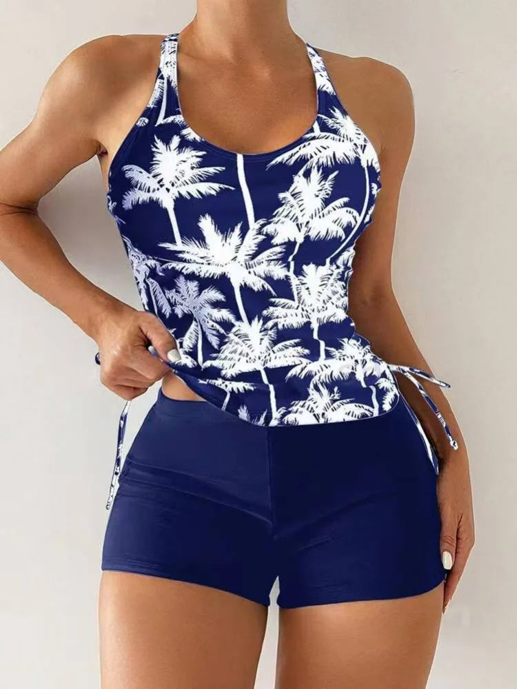 Swimsuit Tankini Set Summer Bathing Suit Trunks