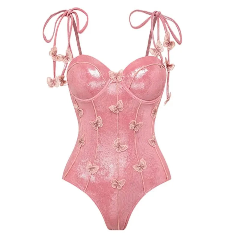Bikini Bodysuit Swimwear Women Beachwear Holiday Bikini Cover Ups Outfits