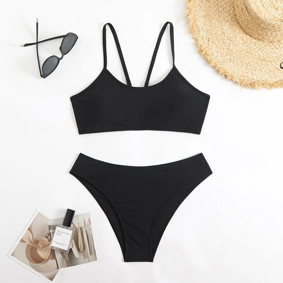 Women's Swimsuit Two Pieces Beach Wear