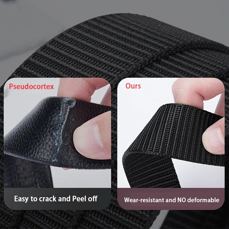 Fashion Men's Belt, Men’s Designer Belts Alloy Automatic Buckle, Canvas Belt, Sports Belt, Large Size 110-160cm Automatic Belt