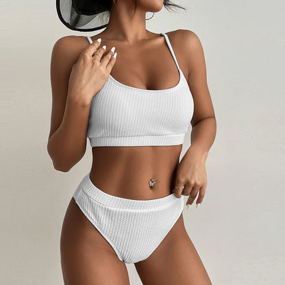 Women High Waisted Bikini Set Swimsuit